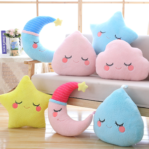 Wholesale Drop Shipping Lovely Weather Theme Pillow Cushion Stuffed Plush Toys For Home Decoration Sofa &Chair