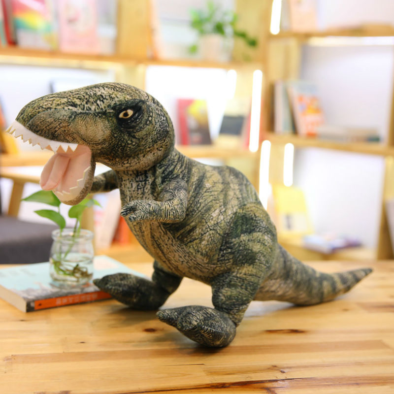 50/70/110 cm Dinosaur Plush Toys Simulation Rex Stuffed Tyrannosaurus Toys for Kids Lovely Birthday Gift for Boys