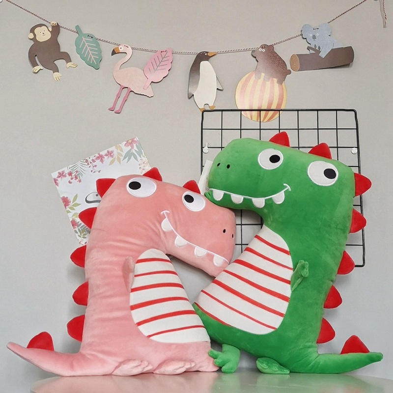 60/100 cm Ins Hottest Plump Dinosaur Plush Toy Stuffed Jurassic Animal Toys for Children New Born Baby Gift