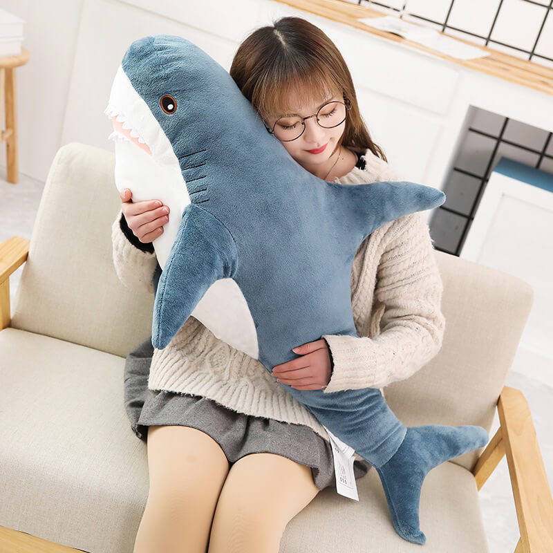 soft stuffed toy shark