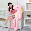 110/140 cm Soft Rainbow Unicorn Plush Toy Adorable Plush Unicorn Stuffed Animal Unicorn Plush Toys For Children