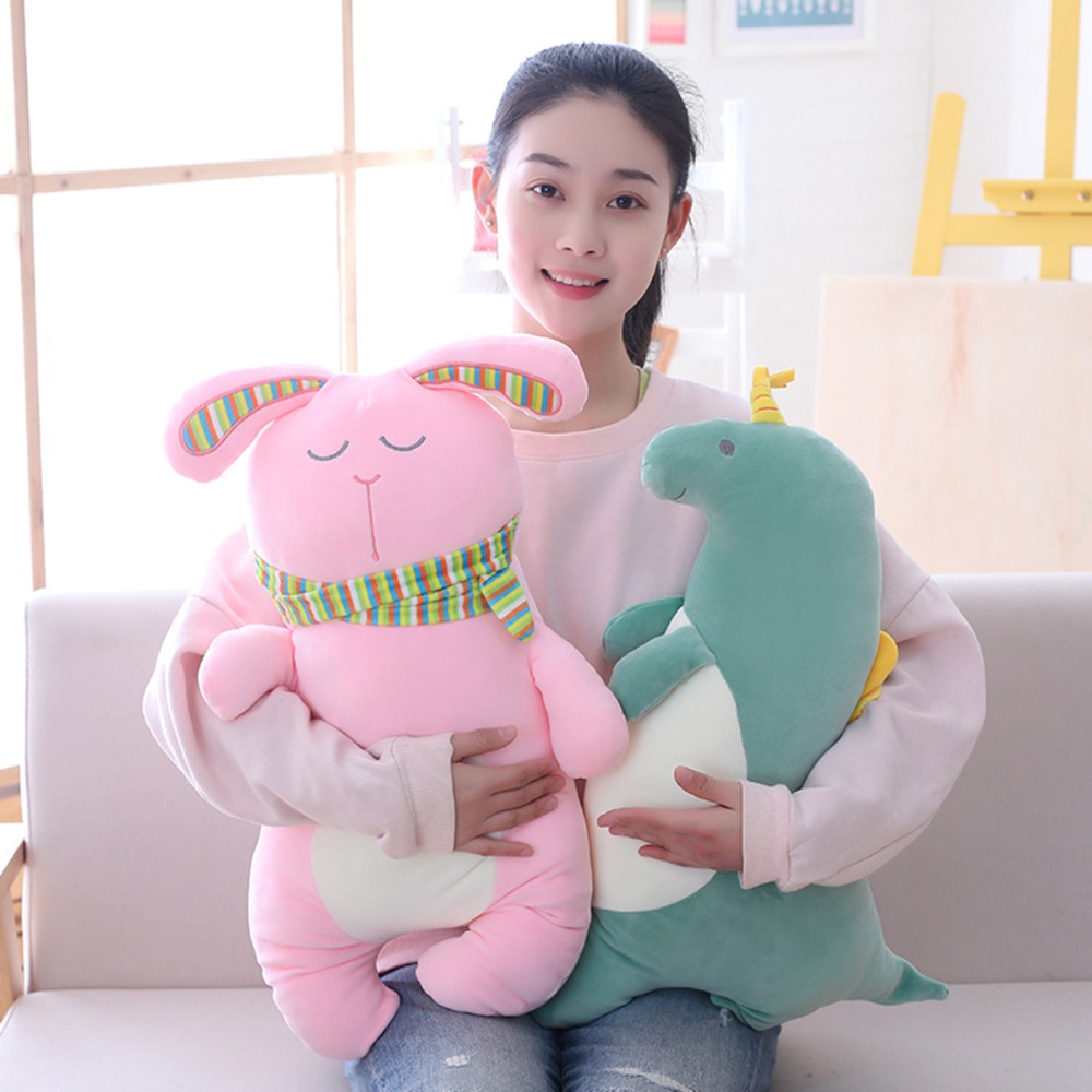 55 cm Dinosaur Plush Toy Cushion & Pillow Stuffed Animal Toys for Children New Born Baby Gift Bedroom Decoration