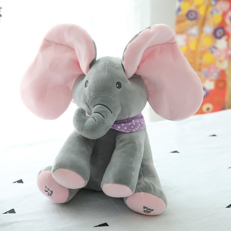 Peek a Boo Elephant Plush Toy As Children's Appease Toys from China ...